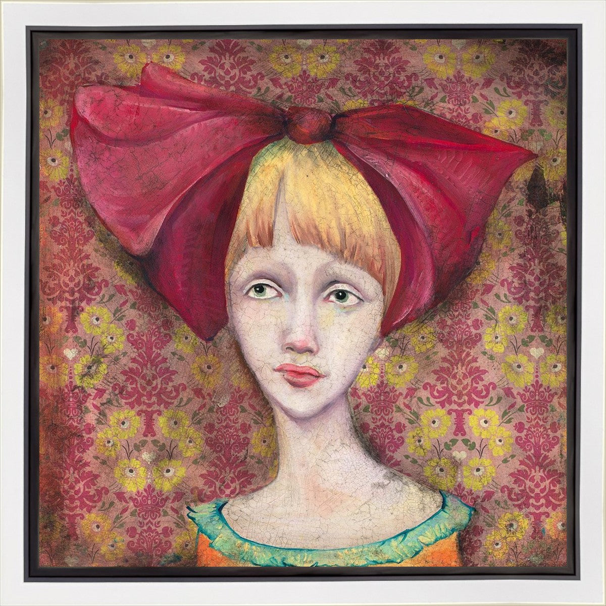 Clara Thoughtfully Considered Whether Or Not Her Red Ribbon Truly Brought Her Luck