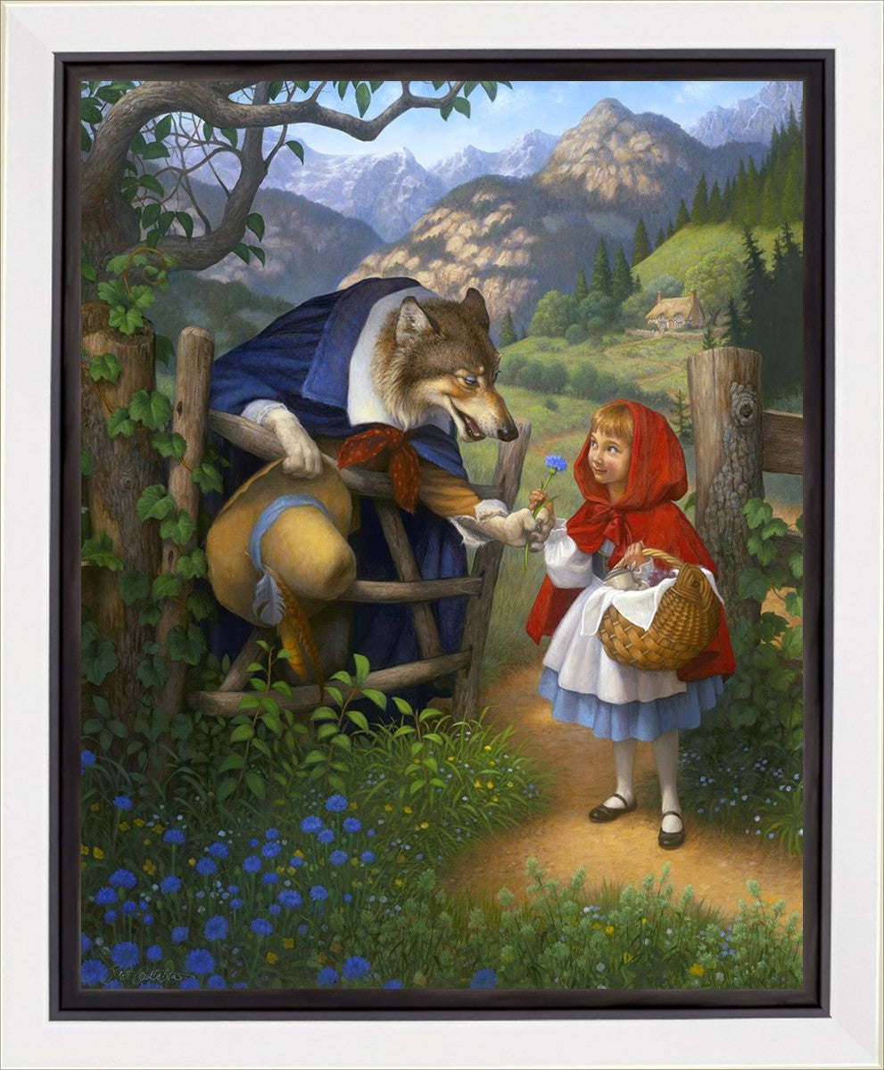 Little Red Riding Hood Meets the Wolf