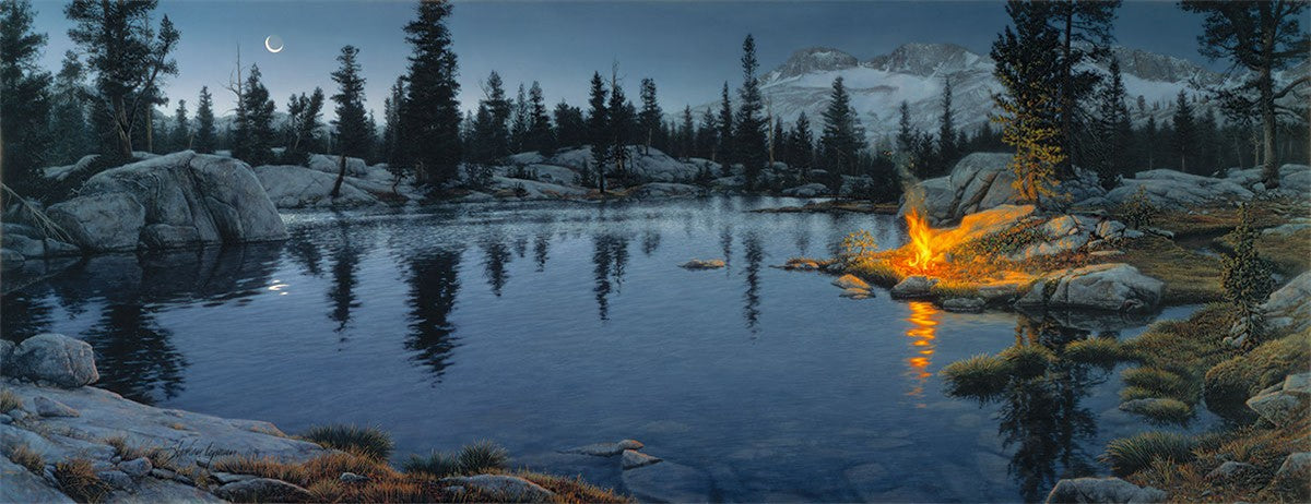 Moonfire Master Framer Gallery Wrap Canvas
