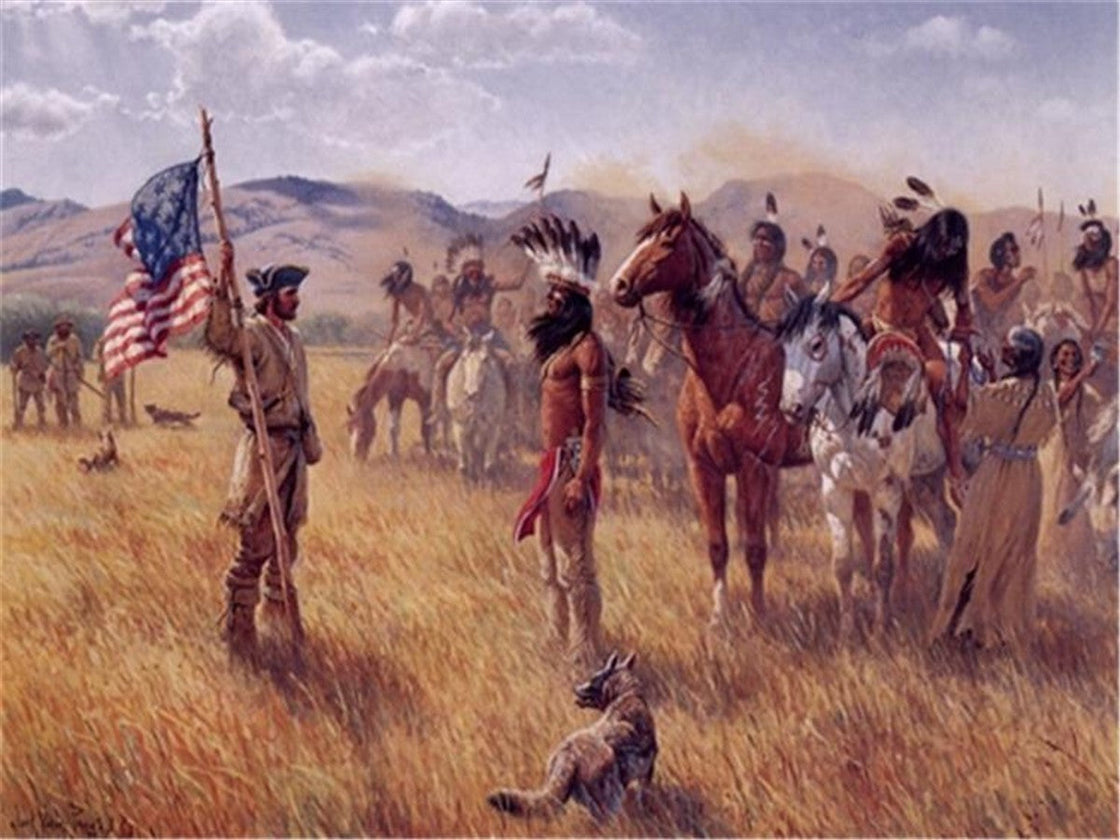 "The Shoshoni's And Their Horses - Key To The Pacific"